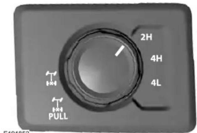 FORD F-250 Super Duty (2017) - Activating the Electronic Locking Differential - 1