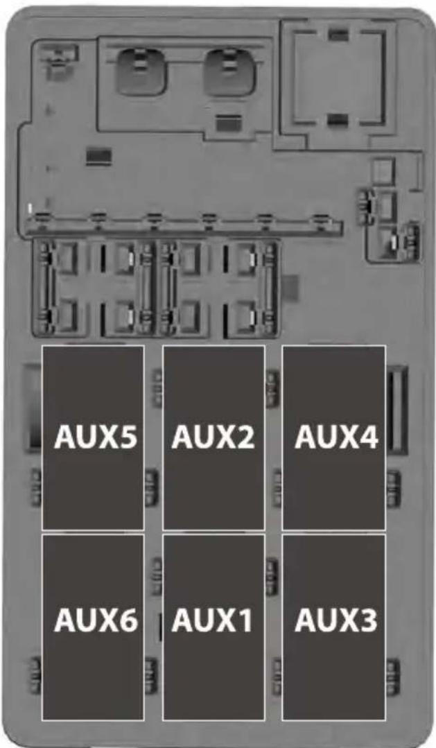 FORD F-250 Super Duty (2017) - AUXILIARY SWITCHES - 2