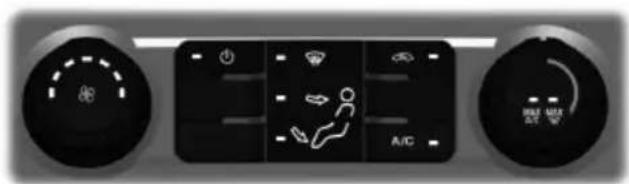 FORD F-450 Super Duty (2020) - MANUAL CLIMATE CONTROL - 1