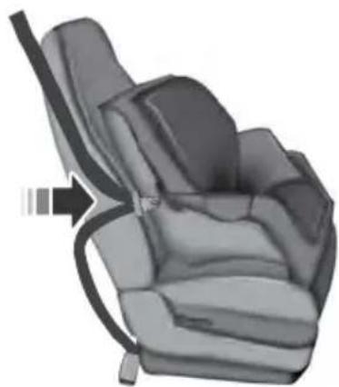 FORD F-450 Super Duty (2020) - Using Lap and Shoulder Belts (Front Center Position of Super Cab and Crew Cab) - 3
