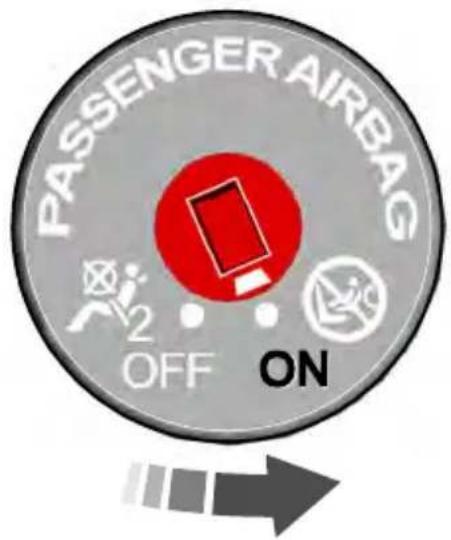 FORD F-450 Super Duty (2020) - Switching the Passenger Airbag Back On - 4