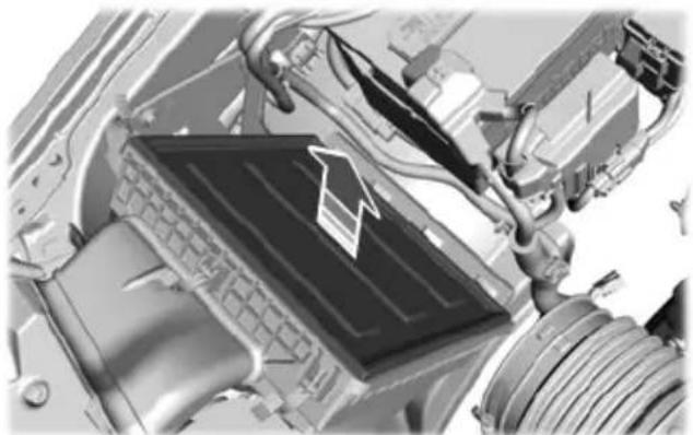 FORD F-450 Super Duty (2020) - CHANGING THE ENGINE AIR FILTER - 6.7L DIESEL - 4