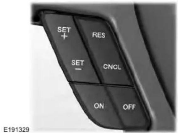 FORD F-350 Super Duty (2019) - CRUISE CONTROL (IF EQUIPPED) - 1