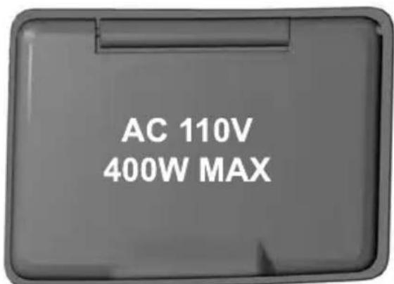 FORD F-350 Super Duty (2019) - Volt - 400 Watt Capacity AC Power Outlet - 2