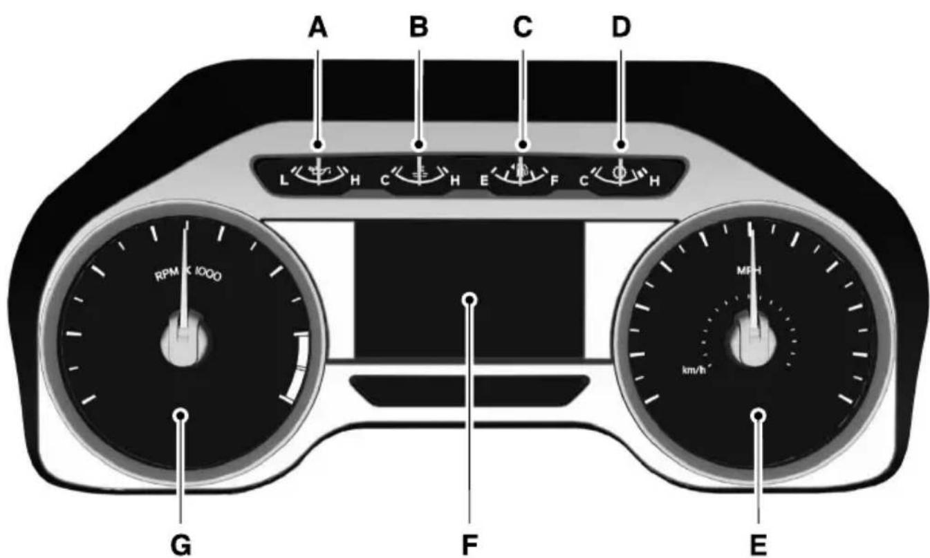 FORD F-350 Super Duty (2019) - GAUGES - 1