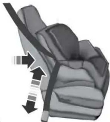FORD F-350 Super Duty (2019) - Using Lap and Shoulder Belts (Front Center Position of Super Cab and Crew Cab) - 8