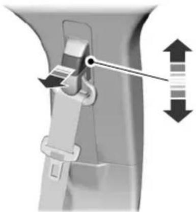 FORD F-350 Super Duty (2019) - SEATBELT HEIGHT ADJUSTMENT - 1