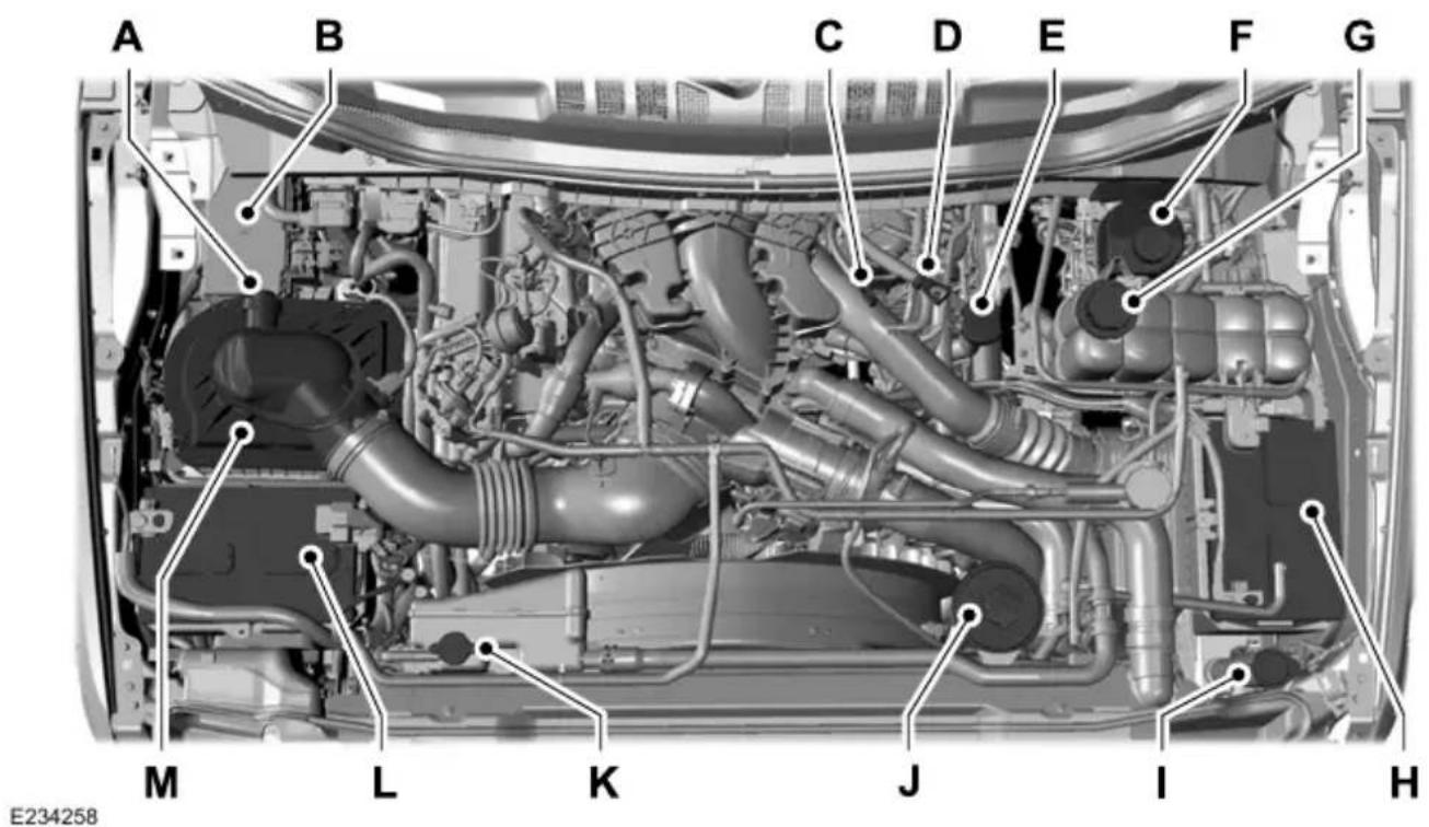FORD F-350 Super Duty (2019) - UNDER HOOD OVERVIEW - 6.7L DIESEL - 1