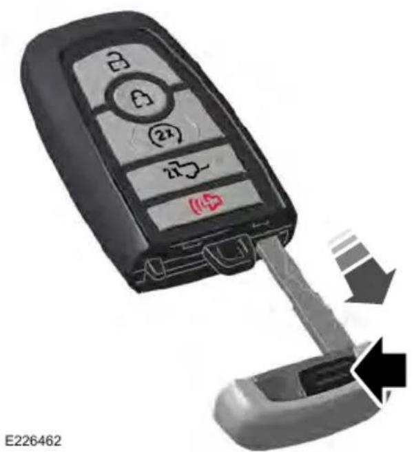 FORD F-350 Super Duty (2019) - Removable Key Blade - 1