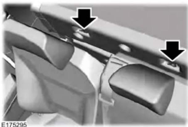 FORD F-350 Super Duty (2019) - Front Seat Tether Strap Attachment (Regular Cab) - 1
