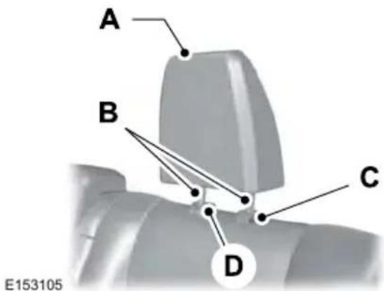 FORD F-350 Super Duty (2019) - HEAD RESTRAINTS - 4