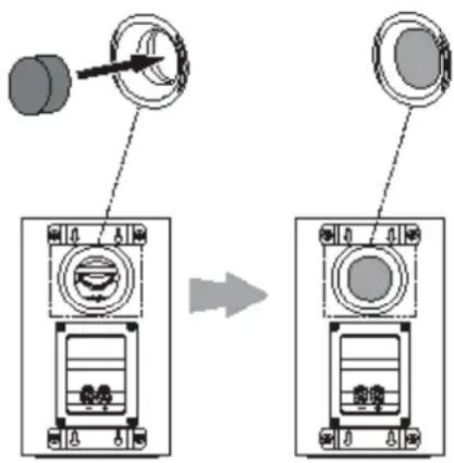 JBL Stage A125C - TAPÓN DE GOMA - 1