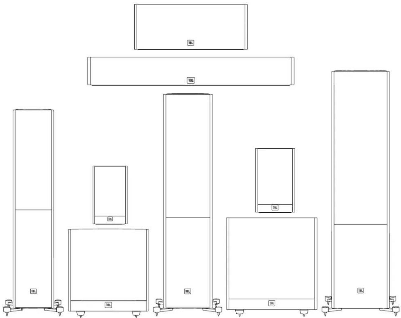 Technical diagram showing six different air conditioning units with labeled 'TBL' indicators, arranged in a grid-like layout.