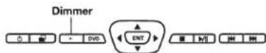 ALPINE PKG-RSE3DVD - Setting the Backlight Brightness - 2