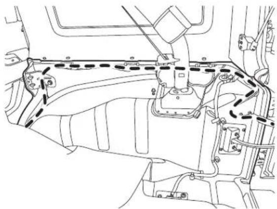 ALPINE HCE-RCAM-WRA - Camera & Light Extension Cable Installation - 2