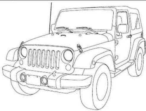 ALPINE HCE-RCAM-WRA - Jeep Wrangler HCE-RCAM-WRA Stealth-Mount Spare Tire Camera Installation Manual - 1