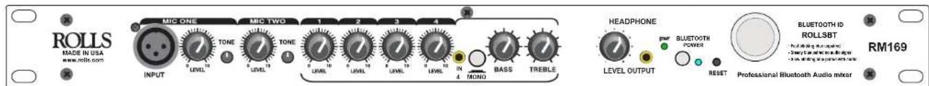 ROLLS RM169 - FRONT PANEL - 1