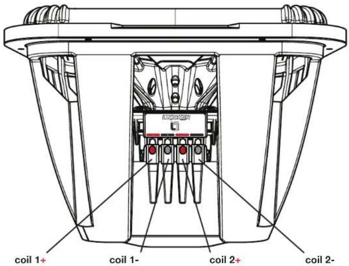 coil 1+ coil 1- coil 2+ coil 2-