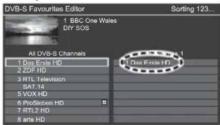 PANASONIC TX-49EXN688 - ■ List favourite DVB channels - 6