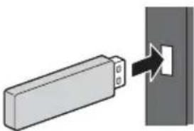 PANASONIC TX-49EXN688 - ■ To insert or remove the USB Flash Memory - 1