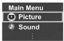 PANASONIC TX-49EXN688 - Select the menu - 1