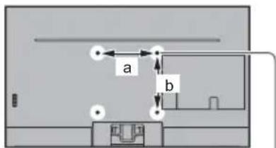 PANASONIC TX-43GXX939 - Installing the wall- hanging bracket - 1