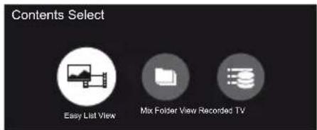 PANASONIC TX-43GXX939 - Select the content - 1