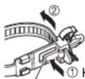 PANASONIC TX-43GXX939 - Cable arrangement - 4