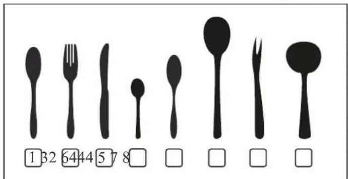 Kernau KDI 4872 - Cutlery rack: - 2