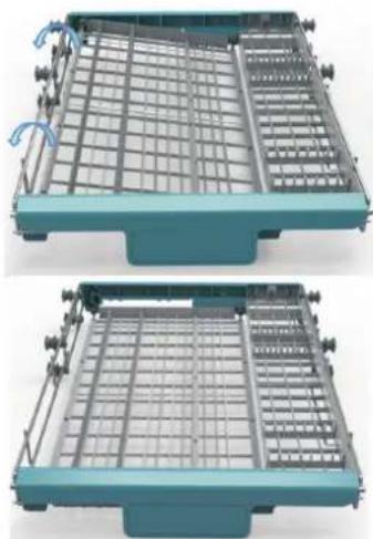 Kernau KDI 4872 - Cutlery basket could be have 2 positions: - 2