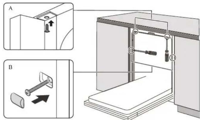 Kernau KDI 4872 - Step 4. Dishwasher installation steps - 1