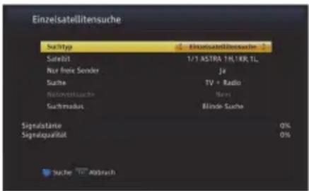 XORO HRS 9194 - Sendersuche - 1