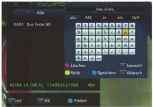 XORO HRS 9194 - Programmliste - 1