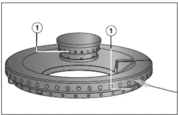 MIELE KM 3474 G - Cleaning the burners - 1