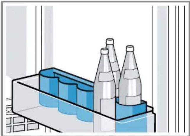 BOSCH Serie 6 KUR15AFF0G - Bottle holder - 1