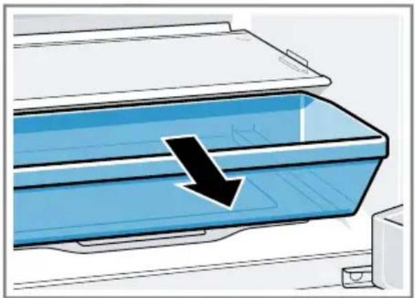 BOSCH Serie 6 KUR15AFF0G - Removing pull-out containers - 1
