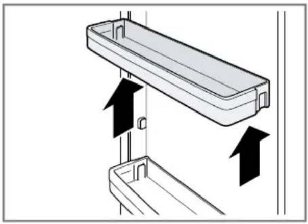 BOSCH Serie 6 KUR15AFF0G - Removing door racks - 1