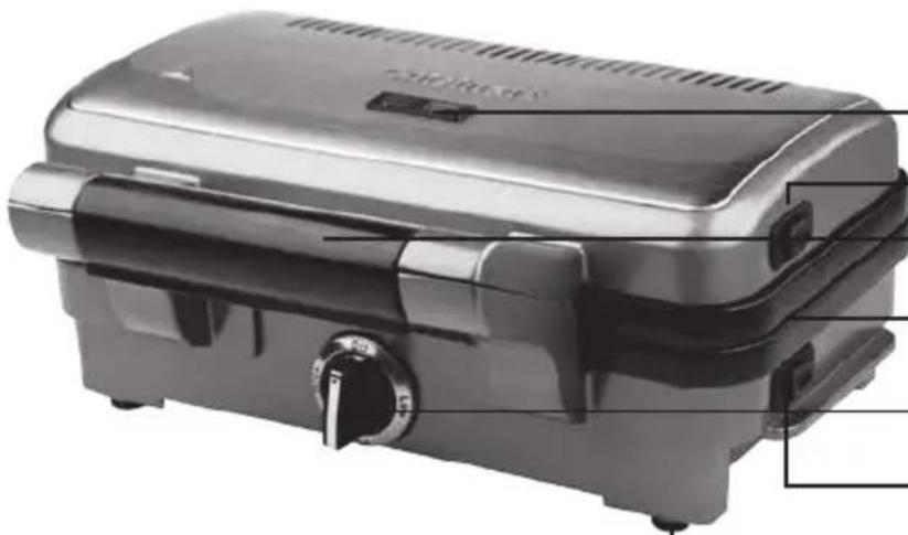 CUISINART GRSM1U - Product Control Guide - 1