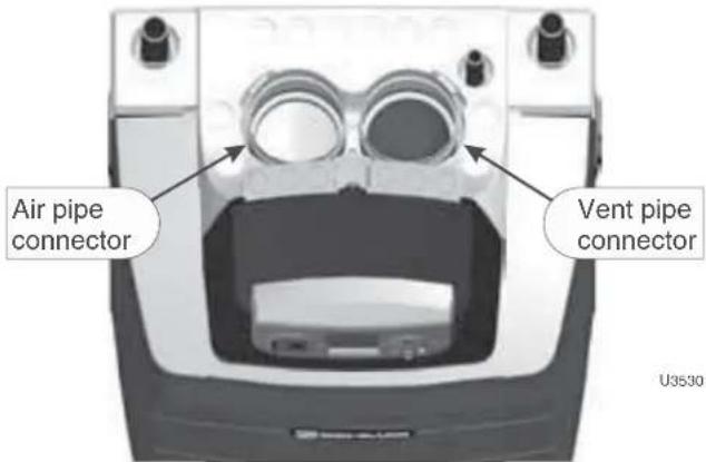 Weil-McLain Ultra Serie 4 - Installing vent and air piping - 1