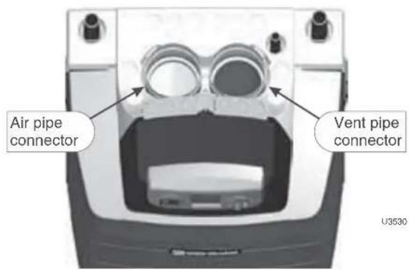 Weil-McLain Ultra Serie 4 - Installing vent and air piping - 1