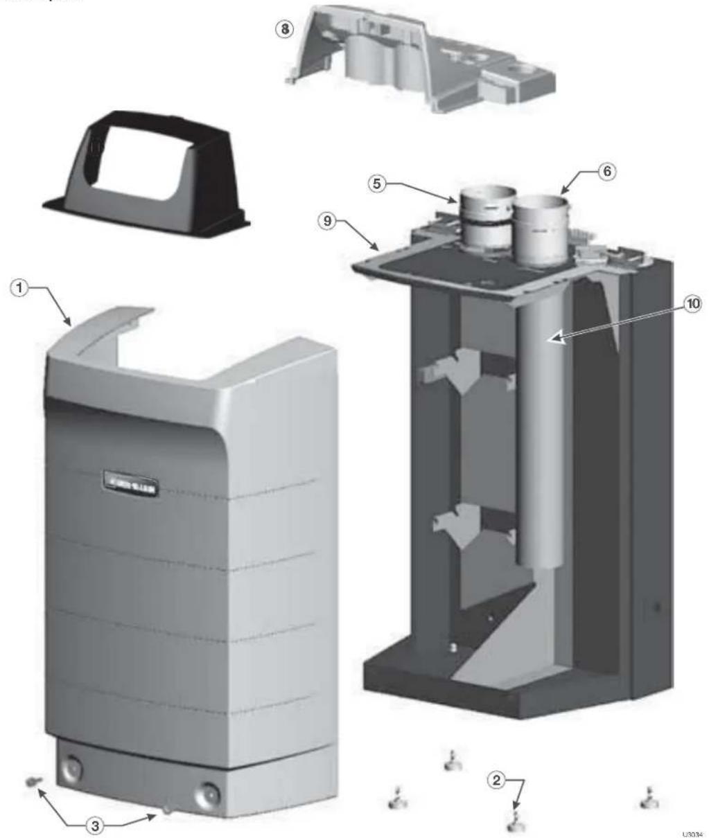 Weil-McLain Ultra Serie 4 - Replacement parts (continued) - 1