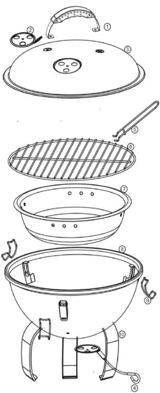 Arpe Compact - Arpe Barbecue Kettle Compact - 2
