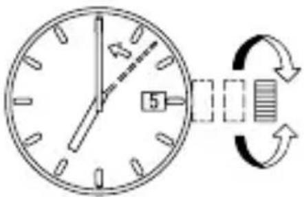 ORIENT Contemporary WD09001V - 【時刻の合わせ方】 - 2
