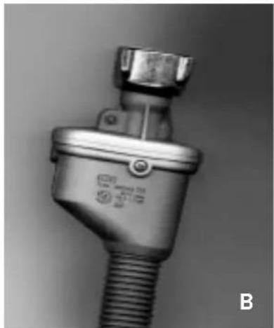 BAUKNECHT WAB 1000 SW - Bei Wasserzulaufschlauch "B" - 1