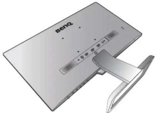 BENQ EW2780 - Entfernen Sie den Monitorständer. - 1