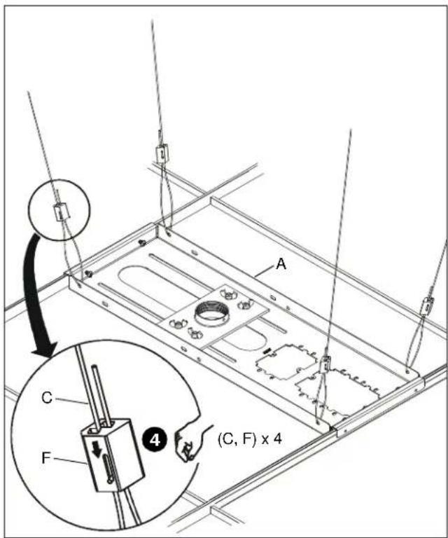 Chief CMS440 - TRAY INSTALLATION - 4