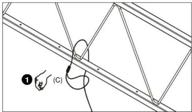 Chief CMS440 - Steel Truss Ceiling Structure - 1