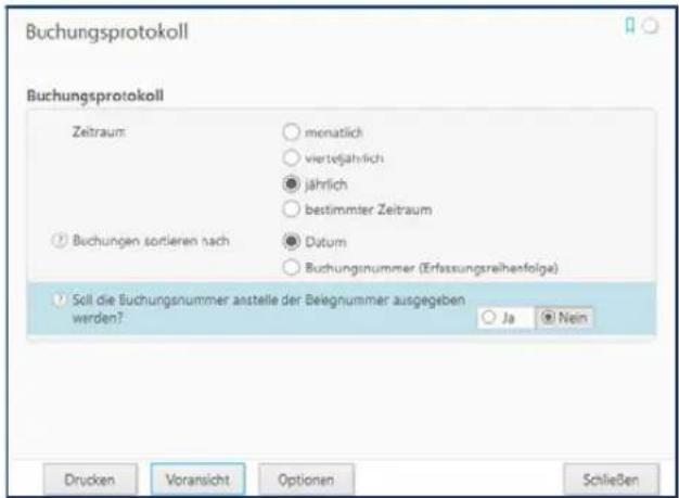 Buhl Tax 2019 - Buchungsprotokoll - 1
