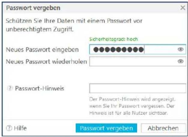 Buhl Tax 2019 - Passwort - 1