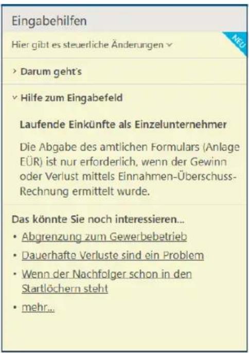 Buhl Tax 2019 - Ein kurzer Überblick über die Eingabehilfe - 1